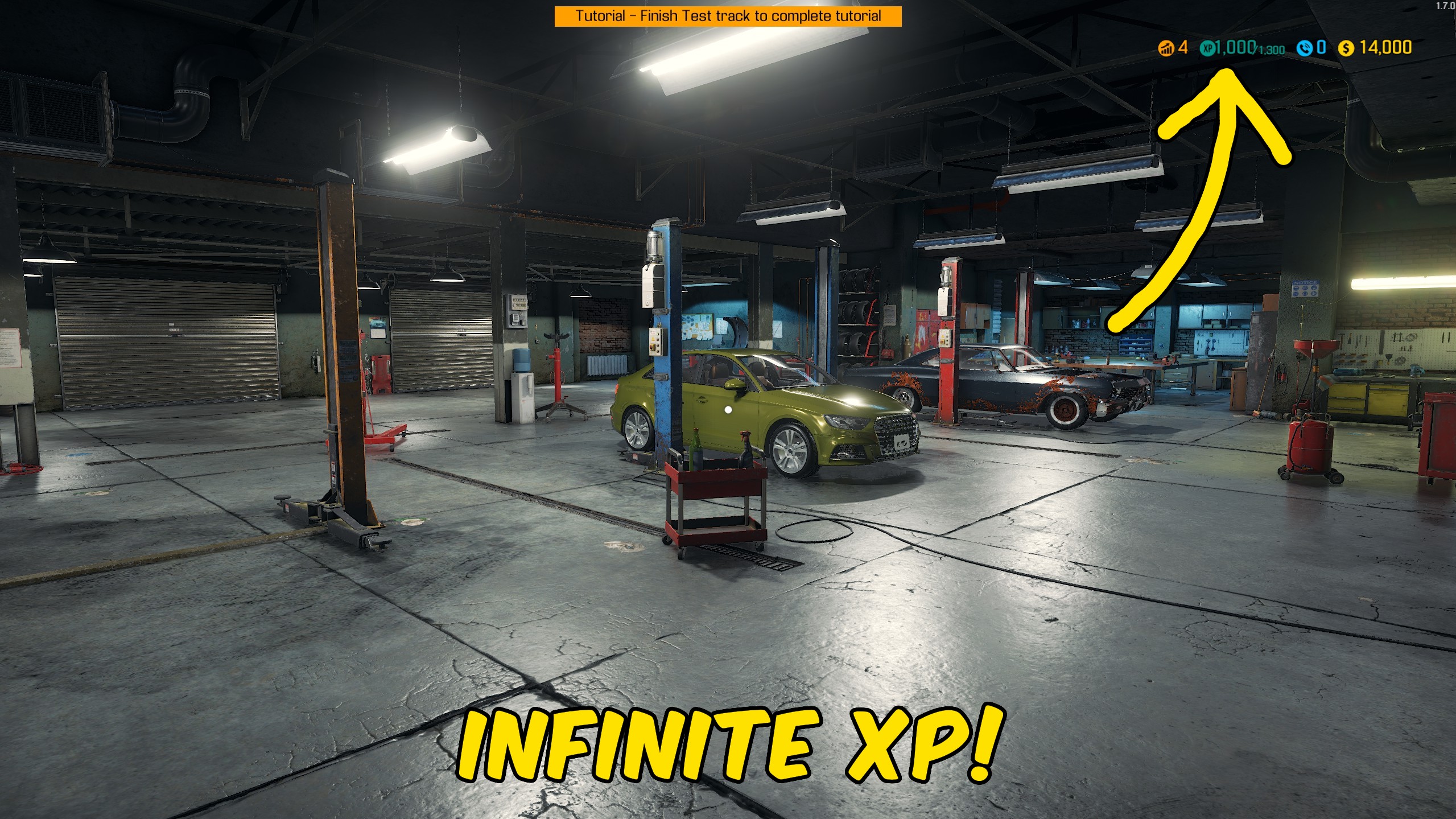 Car Mechanic Simulator 2018 — Give Experience (screenshot 2)